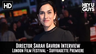 Director Sarah Gavron Interview - Suffragette Premiere
