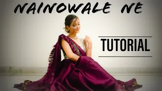 Nainowale ne || Sitting choreography || Dance Tutorial || semi-classical || Katyaini Raturi