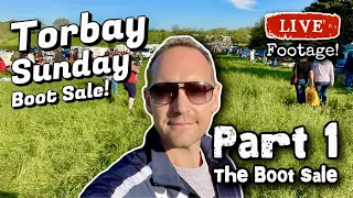 Torbay Sunday Car Boot Sale | PART 1 - The LIVE Footage! | eBay UK Reseller 2021