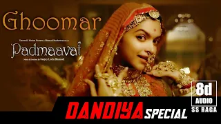 Ghoomar  |Padmaavat|SS Raga|8D Audio|Danidya Special  |Ranveer Singh|Deepika Padukone|Shahid Kapoor