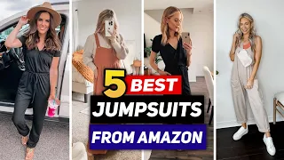 5 Best Women's Jumpsuits on Amazon | Summer Casual Romper 🔥