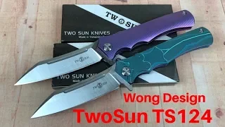 TwoSun TS124 Knife   Wong Design