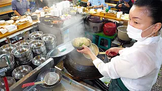 Incredibly hearty original Korean noodles! Selling 3,000 bowls a day !! - Korean street food
