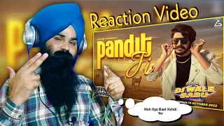 Reaction Pandit Ji : Gulzaar Chhaniwala | Mahi Gaur | Mukesh Tiwari | New Haryanvi Movie Songs 2022