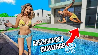 Аrschbomben Challenge mit Freundin!! **DU bestimmst wer gewinnt**