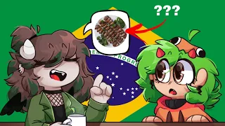 I "teach" my friend about my country (BRAZIL) | FT.  @SmokeeBee