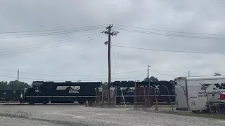 Norfolk southern operation life saver unit #3045 in Columbia South Carolina piedmont yard