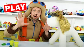 KyKyPlay - Эксперименты с игрушками - Изучаем цвет и форму - Поиграйка
