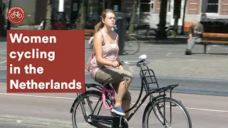 Women cycling in The Netherlands [375]