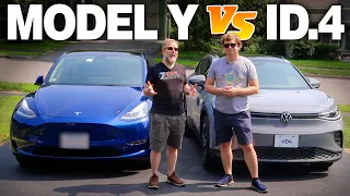 How Does VW ID.4 Stack Up to Tesla Model Y? | In Depth