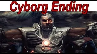 Injustice Gods Among Us - Cyborg Ending 【HD】