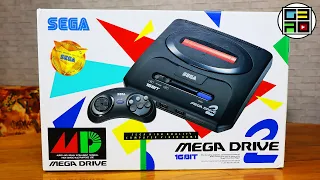 Sega Mega Drive 2 PAL РАСПАКОВКА ОБЗОР ТЕСТ консоль 1993 года