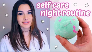 self care night routine | diy pamper spa night at home