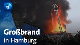 Großbrand in Hamburg