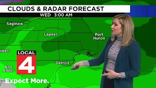 Metro Detroit weather forecast Jan. 3, 2024 -- Noon Update