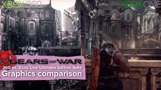 Gears of War Xbox 360 vs. Xbox One Ultimate Edition (Beta) gameplay comparison
