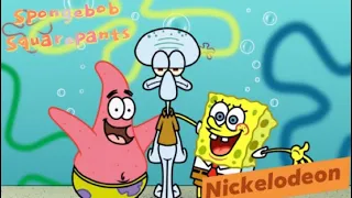 Squidward is so disappointed to Spongebob and Patrick is not good to behavior