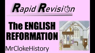 GCSE History Rapid Revision: Elizabeth and the English Reformation