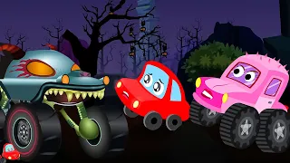 Monster Island - A Fun Adventure with Little Red Car & More Baby Songs