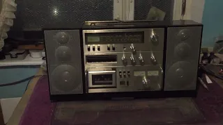 Telefunken 1M hi fi studio . Приведён в рабочее состояние.Проверка звучания .Panasonic RX-DT 680