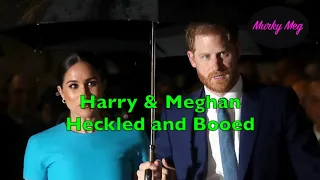 Harry & Meghan Heckled & Booed*