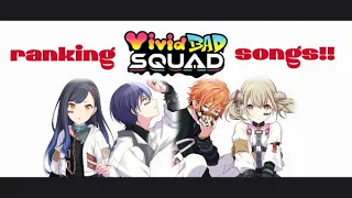 ranking all vivid bad squad songs! (project sekai colorful stage)