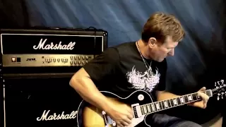 Glenn DeLaune - Boss GT-10 - 4 Cable Method Demo with the Marshall JVM 205H