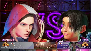 SF6 Kazunoko (Cammy) vs Hibiki (Lily) Street Fighter 6 Legend Master League