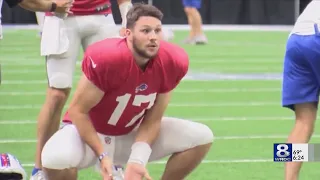 The life of a franchise QB: Josh Allen talks commercials, acting, being in the spotlight