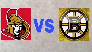 2017 Stanley Cup Playoffs - Ottawa Senators vs Boston Bruins (Preview/Predictions)