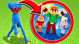 SURVIVRE DANS POPPY PLAYTIME PENDANT 24H sur MINECRAFT !! (C’était dur)