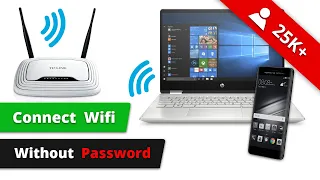 How to connect WiFi Router without Password using WPS feature  | Windows PC | Android Mobile