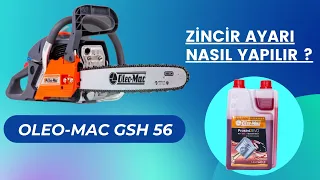 OLEOMAC GSH 56 MOTORLU TESTERE KURULUMU NASIL YAPILIR ?