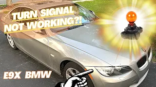 You Won't Believe What You Need to Do to Change a Turn Signal Light Bulb on a BMW E90, E91, E92, E93