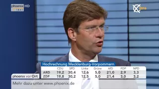 Wahl Mecklenburg-Vorpommern: Christoph Schwennicke und Lothar Probst zur AfD am 04.09.2016