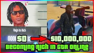 Becoming Rich in GTA 5 Online