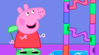 Peppa Pigs Biggest And Best Marble Run Ever 🐷 ☄️ Playtime With Peppa