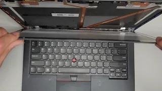 Lenovo ThinkPad T480S Disassembly RAM SSD Hard Drive Upgrade Battery LCD Screen Replacement Repair