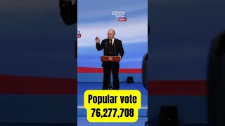 Putin wins 5th term in office with 87% of vote