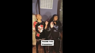 Janet Jackson surprises missy Elliot