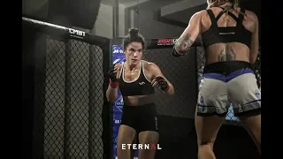 ETERNAL MMA 46 - CHELSEA HACKETT VS DANIELLE HAYES - WMMA FIGHT VIDEO