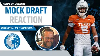 Diving into Detroit Lions 7-Round Mock Draft from Erik Schlitt