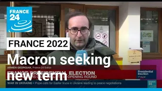 France votes with Macron seeking new term in tight election • FRANCE 24 English