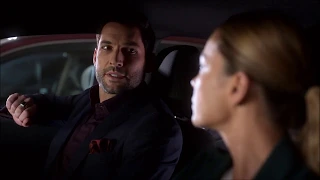 Lucifer 4x06 Chloe and Lucifer Car Scene