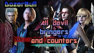 Devil May Cry 4 - All Devil Bringer Grabs/Counters