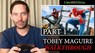 Tobey Maguire plays Spider Man 2 PS5 | DUB