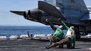 USS Theodore Roosevelt Flight Deck (April 2017)