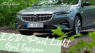 2021 Opel Insignia: IntelliLux LED Pixel Licht Test (adaptive LED-Matrix) [4K]