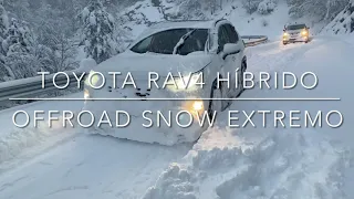 Toyota RAV4 LUXURY 4WD Hybrid SUV Offroad SNOW EXTREME (4K TRAPPED)