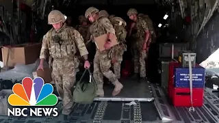 U.S. Allies Evacuate Embassy Staff In Afghanistan